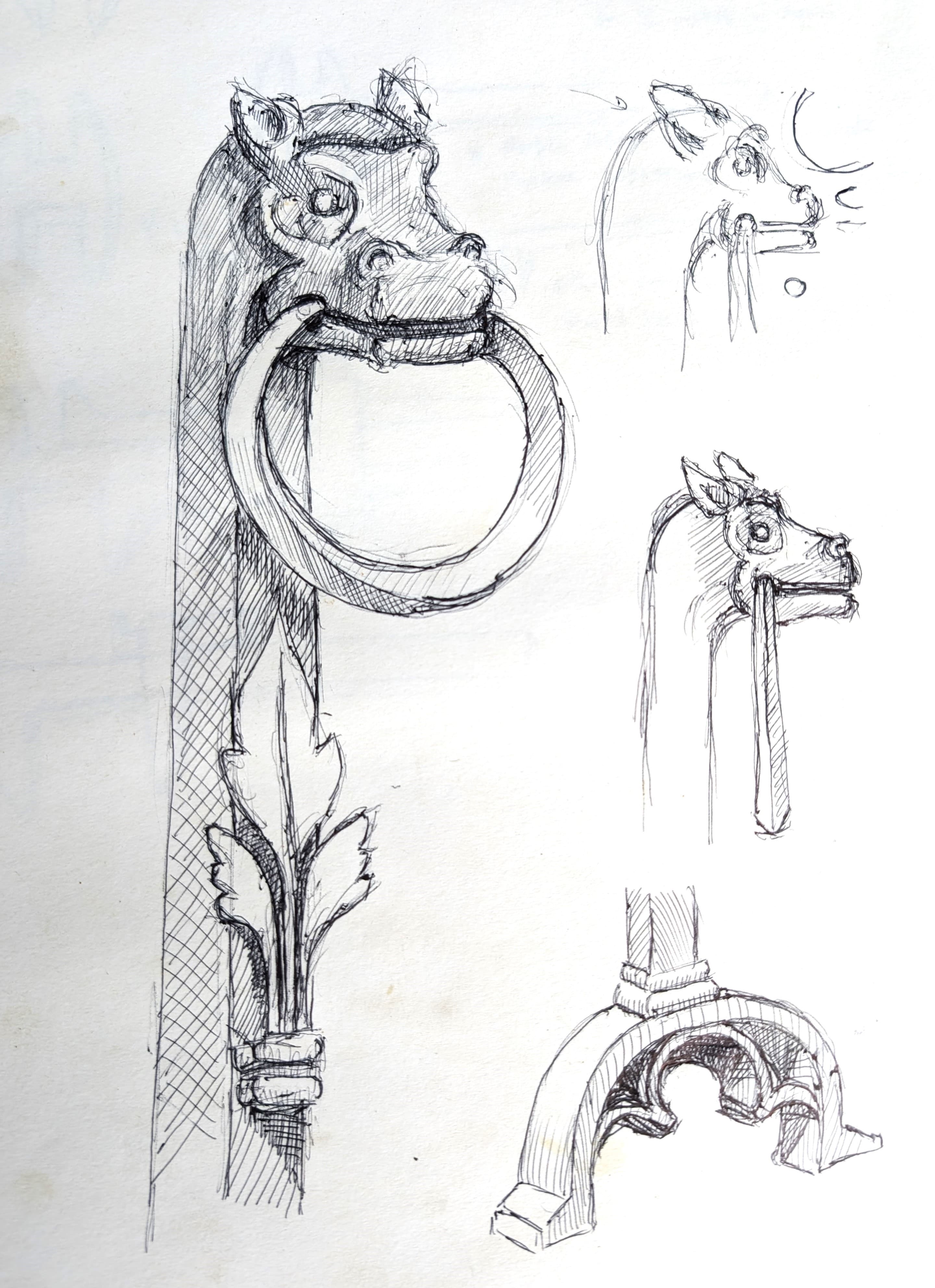 Dragon Andiron Study